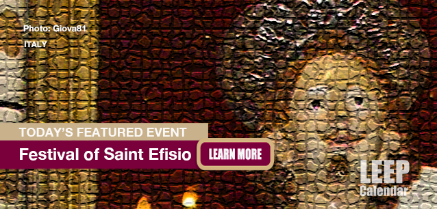 No Image found . This Image is about the event Saint Efisio, Festival of (IT): May 1-4. Click on the event name to see the event detail.